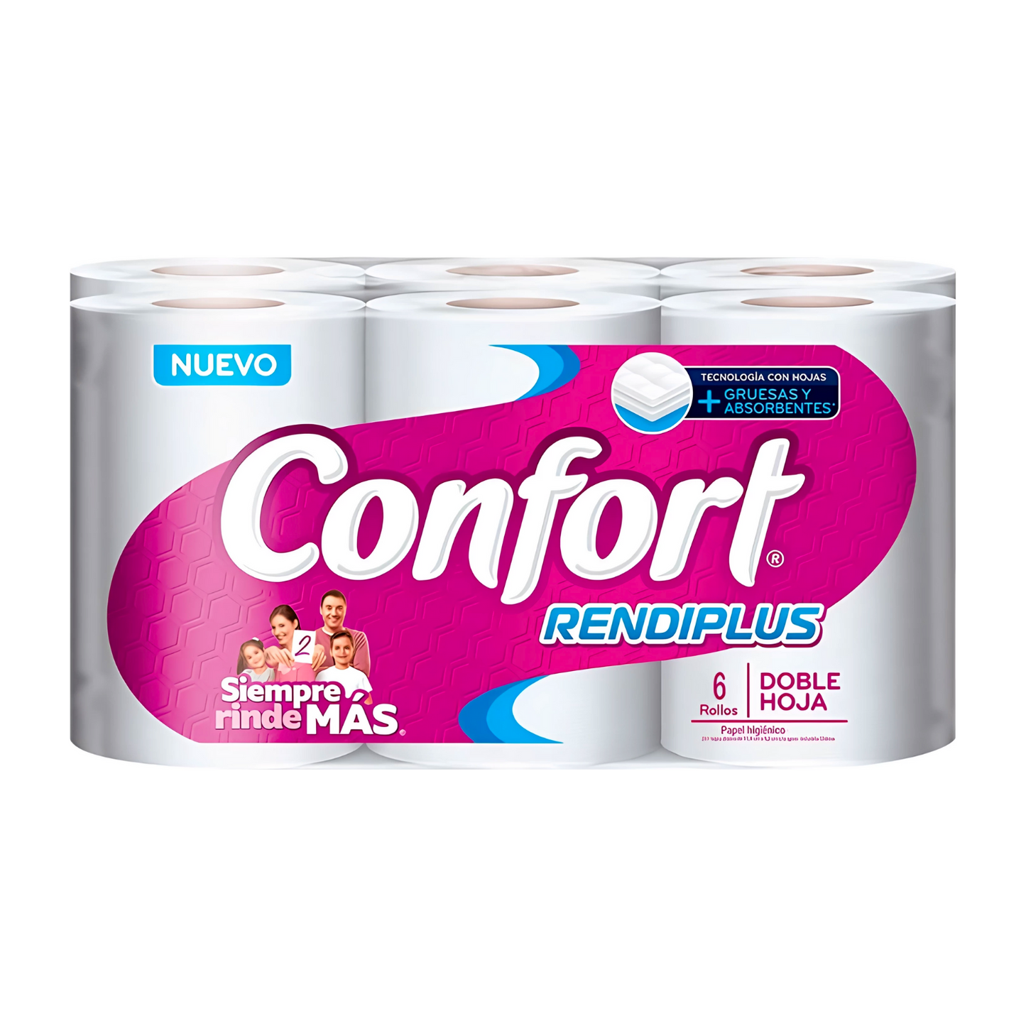 Manga Papel Higienico Confort 6x20 48 rollos